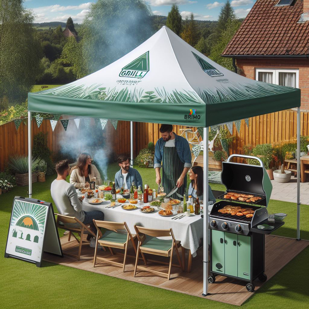 Tente pliante pour événements corporatifs